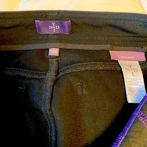 NYDJ Size 2 - 68% Rayon skinny slacks in excellent condition